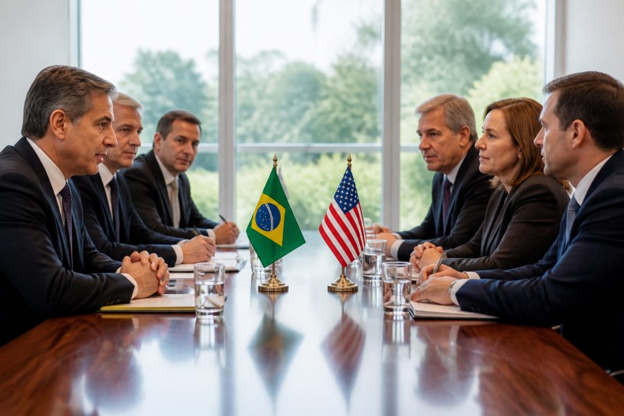 Brasil e EUA marcam reunião para debater tarifas comerciais