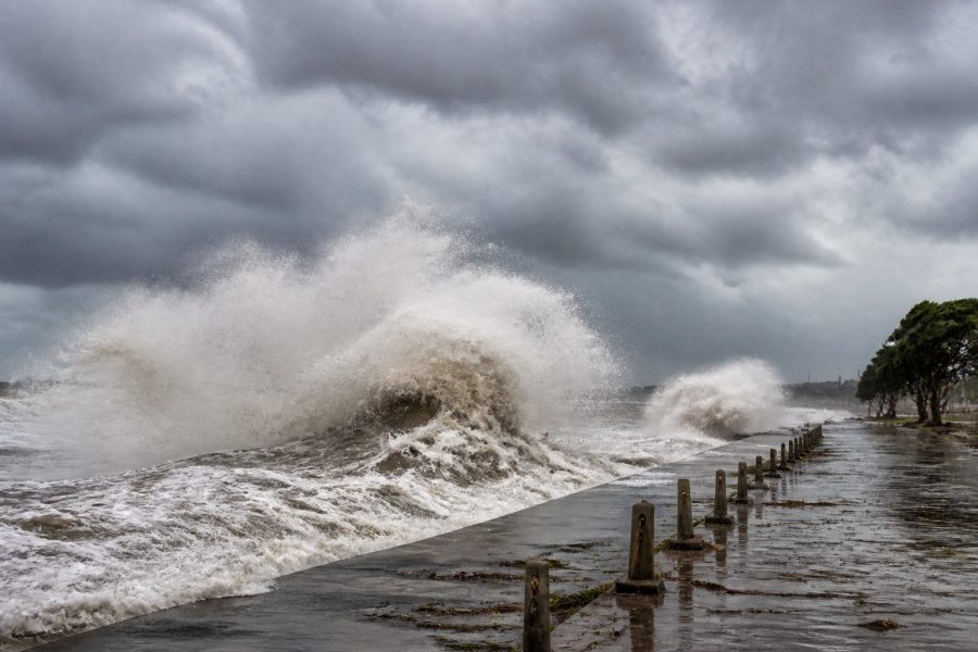 Ciclone extratropical provoca tempestades no Sul do Brasil