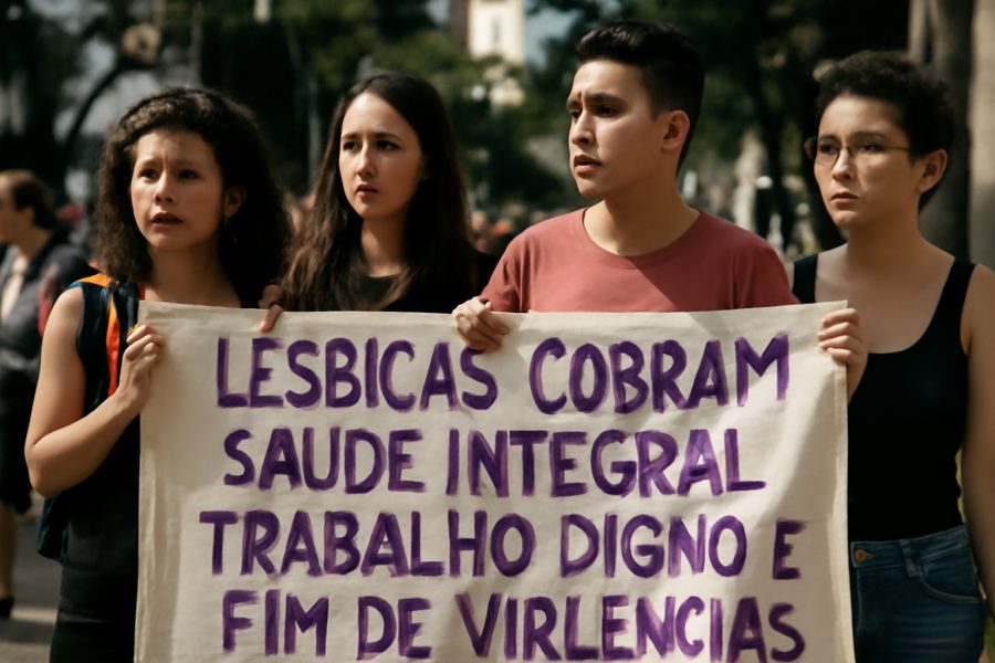 Lésbicas exigem saúde de qualidade, trabalho justo e fim das violências