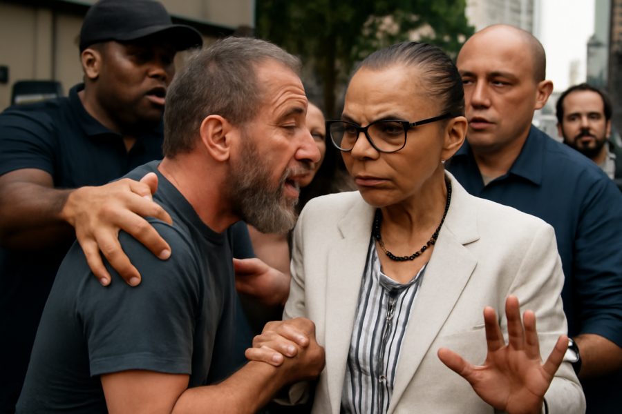Marina Silva sofre tentativa de intimidação durante campanha em SP