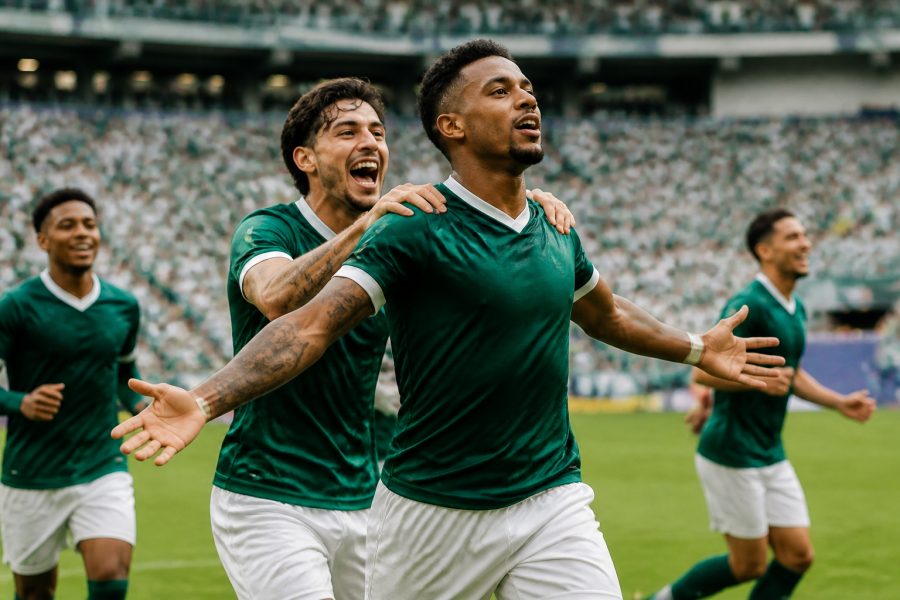 Palmeiras goleia Vasco e volta a abrir frente no Brasileirão: 4 a 1
