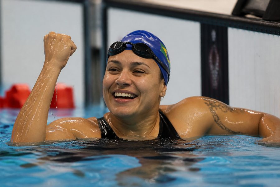 Parapan-Pacífico: nadadora Alessandra quebra recorde mundial