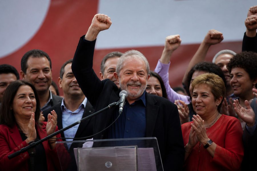 PT oficializa candidatura de Lula à Presidência em São Paulo