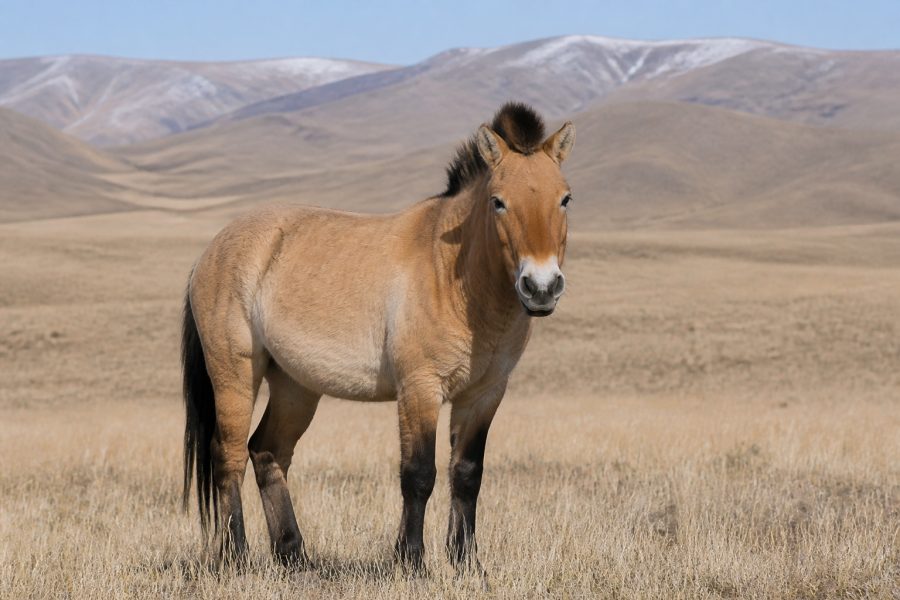 Takhi, o cavalo selvagem que virou símbolo de restauração na Mongólia