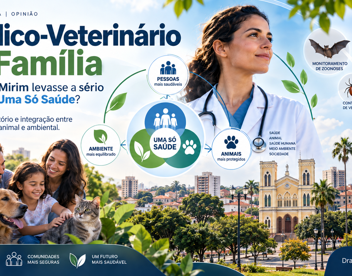 Médico-Veterinário da Família: e se Mogi Mirim levasse a sério a ideia de Uma Só Saúde?