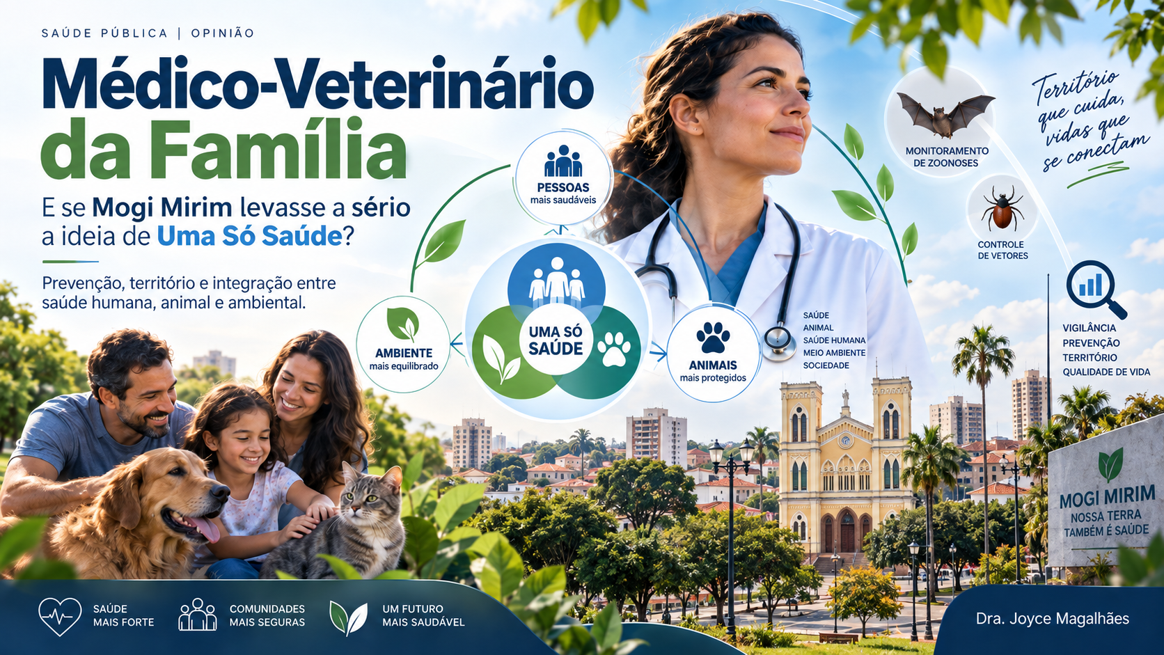 Médico-Veterinário da Família: e se Mogi Mirim levasse a sério a ideia de Uma Só Saúde?
