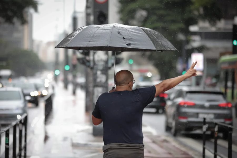 Defesa Civil de SP emite 41 alertas SMS sobre temporais no feriado
